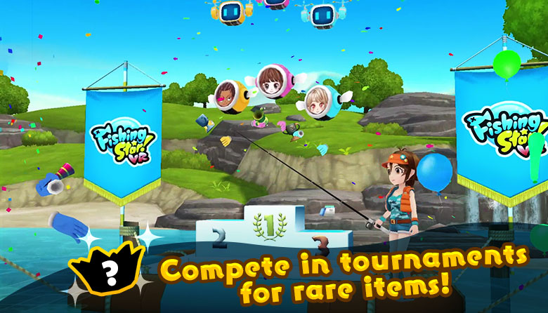 Compete in tournaments for rare items!